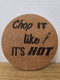 Onderzetter met  tekst