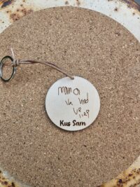 Sleutelhanger Eigen ontwerp