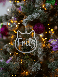 Kerstbal Poezenkopje